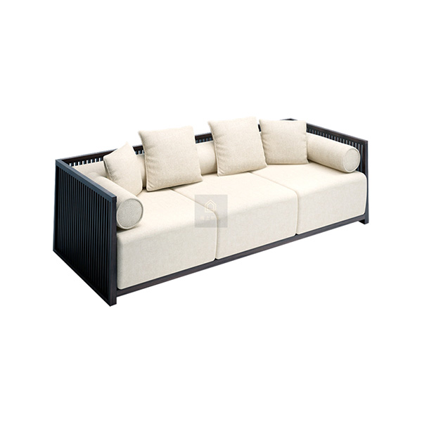 YS意式现代家具-FLD新中式三人沙发