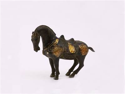 现代简约青铜马装饰品