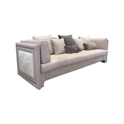 YS意式现代家具-FLD二人沙发粉