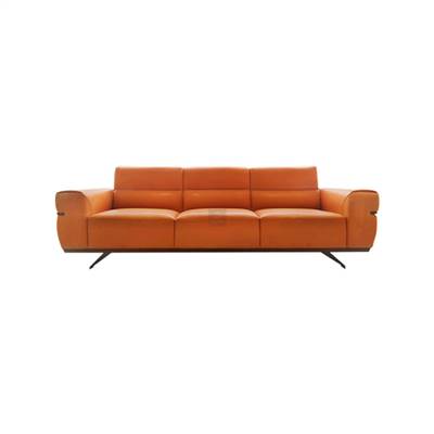 YS意式现代家具-FLD意式现代沙发暖橙